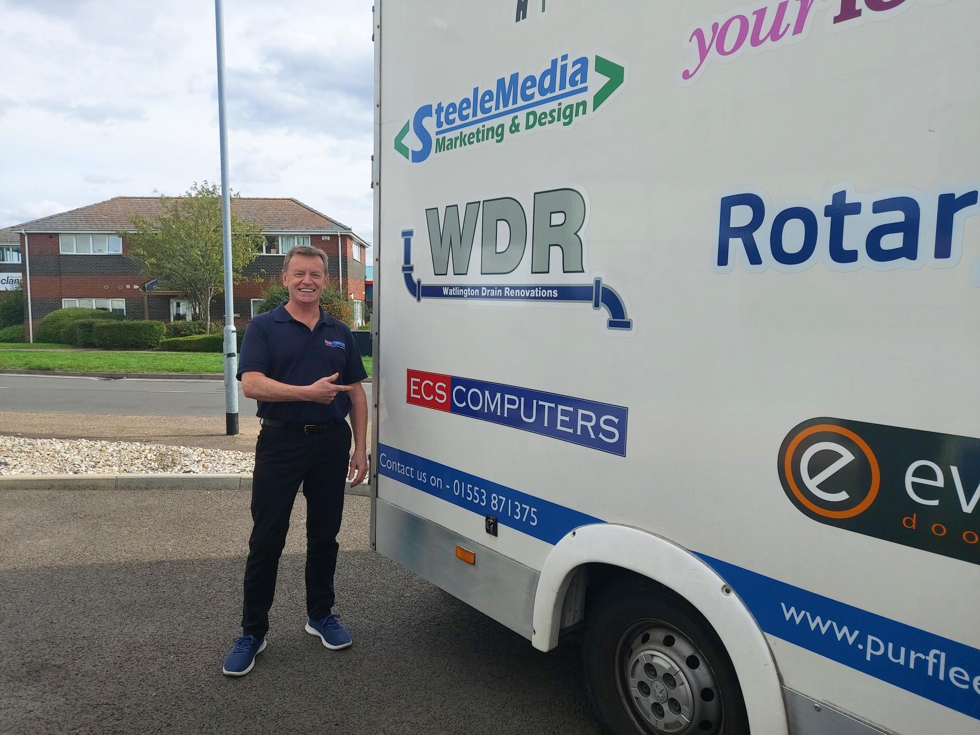 Purfleet Pathways Van Sponsor